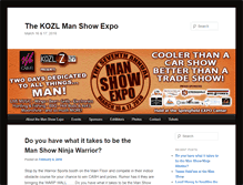 Tablet Screenshot of kozlmanshow.com